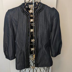 Black Tahari Fashion Jacket